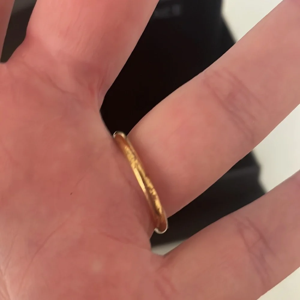 Versace Brass Medusa Head Mens Ring size 9 - Picture 4 of 4